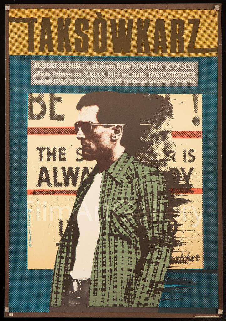 Taxi Driver Original Vintage Movie Poster