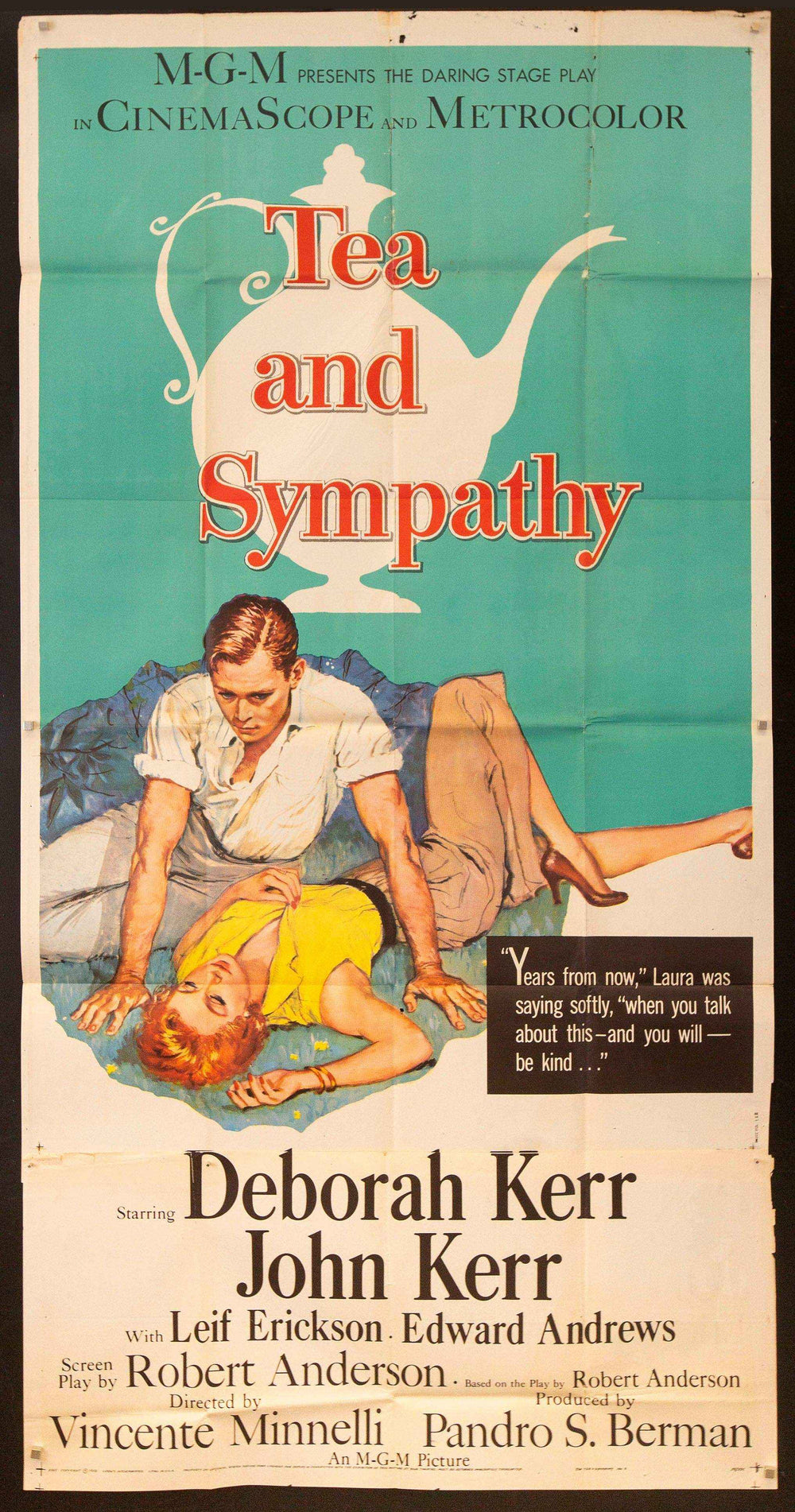 Tea and Sympathy Original Vintage Movie Poster