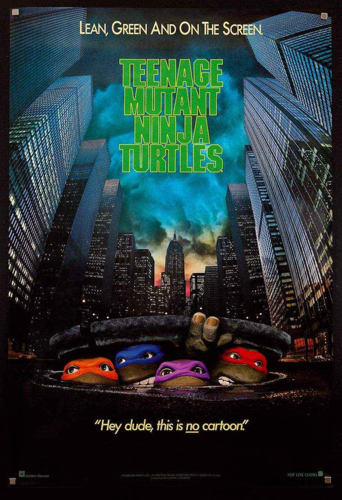Teenage Mutant Ninja Turtles Original Vintage Movie Poster