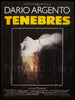 Tenebres (Tenebre) French 1 Panel (47x63) Original Vintage Movie Poster