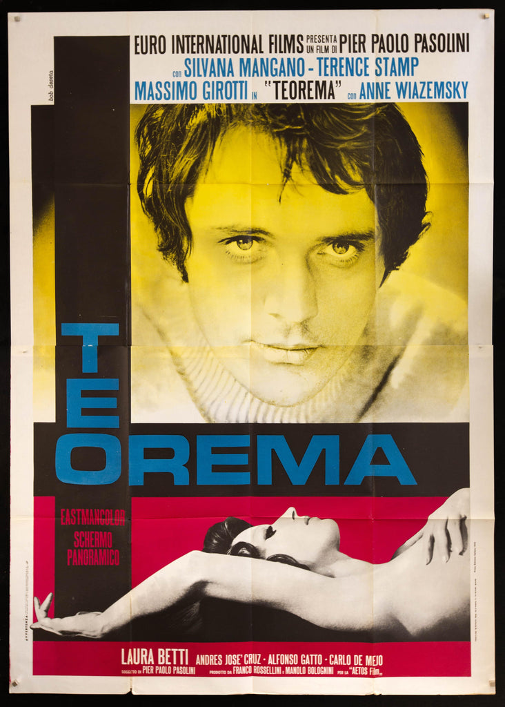 Teorema Original Vintage Movie Poster