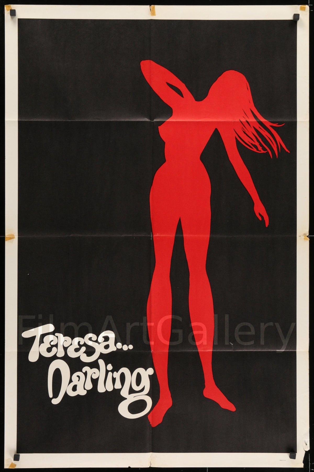 Teresa...Darling Original Vintage Movie Poster