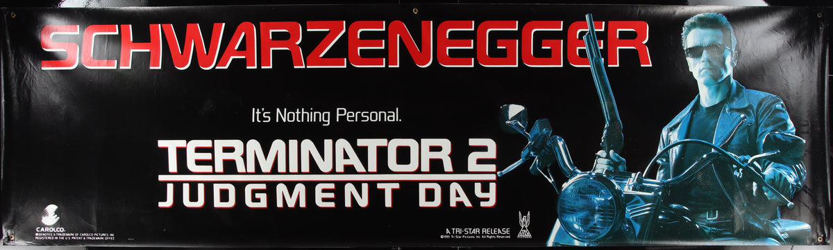 Terminator 2 Original Vintage Movie Poster
