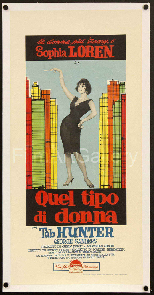 That Kind of Woman (Quel Tipo di Donna) Original Vintage Movie Poster