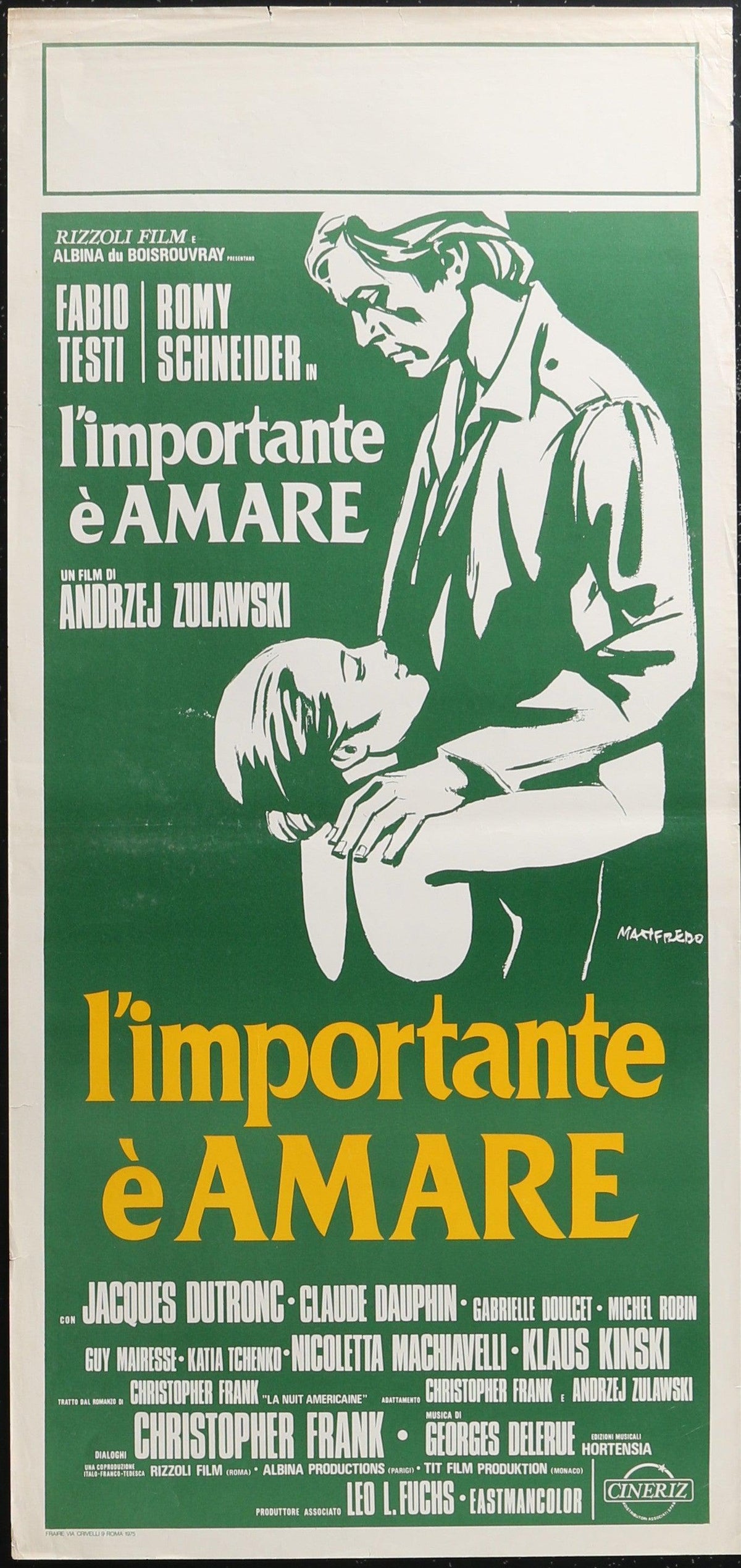 That Most Important Thing: Love Italian Locandina (13x28) Original Vintage Movie Poster