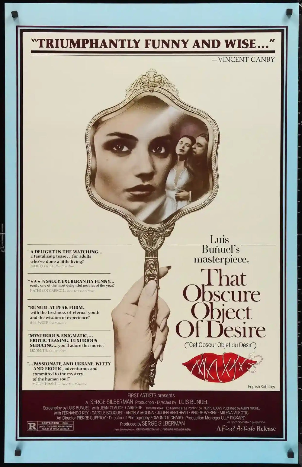 That Obscure Object of Desire Original Vintage Movie Poster