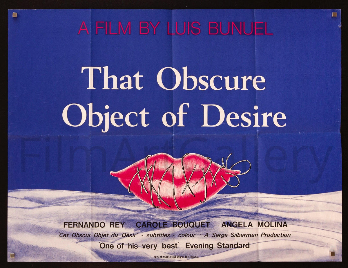 That Obscure Object of Desire Original Vintage Movie Poster