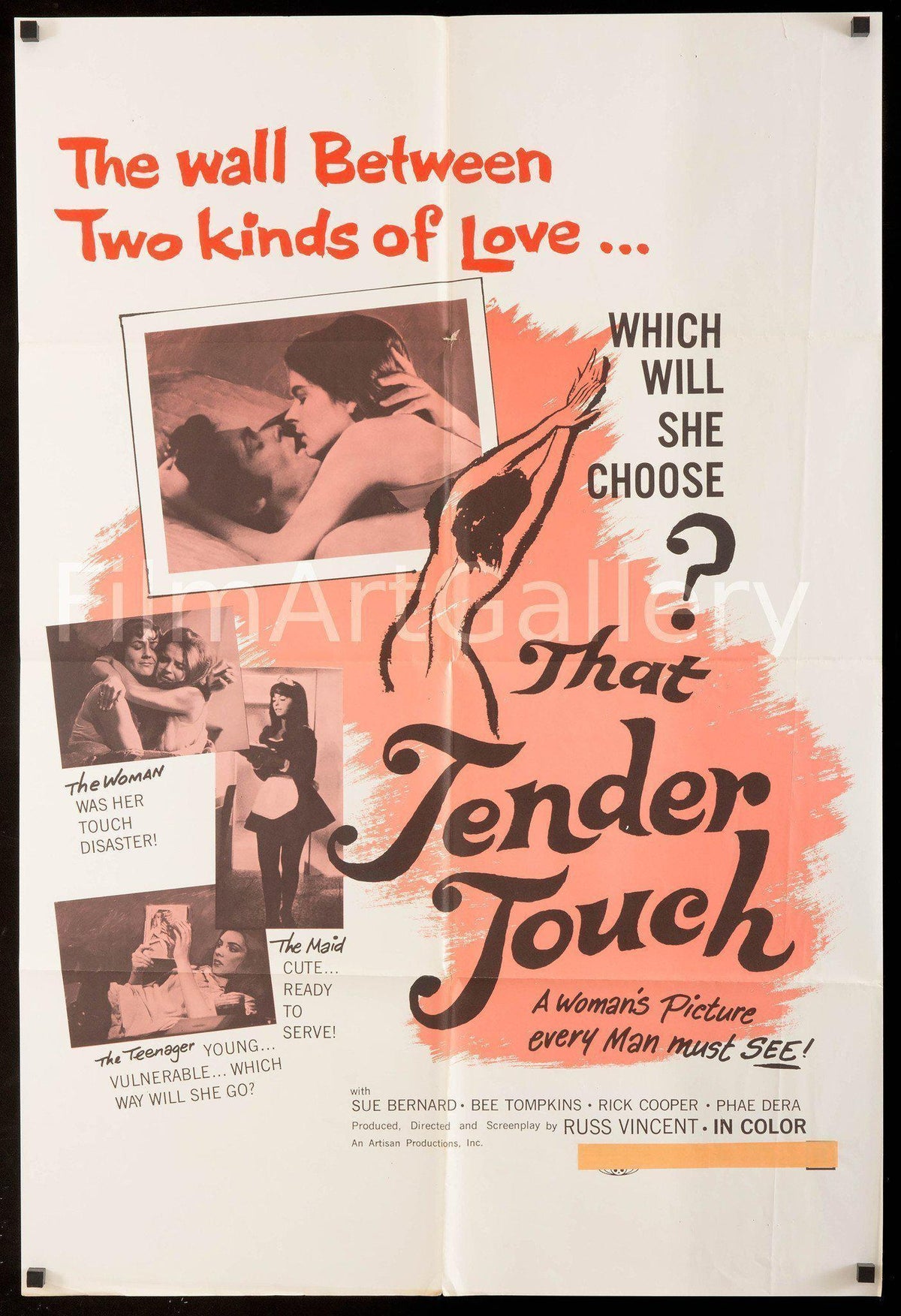 That Tender Touch 1 Sheet (27x41) Original Vintage Movie Poster