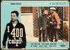 The 400 Blows (Les Quatre Cents Coups) Original Vintage Movie Poster