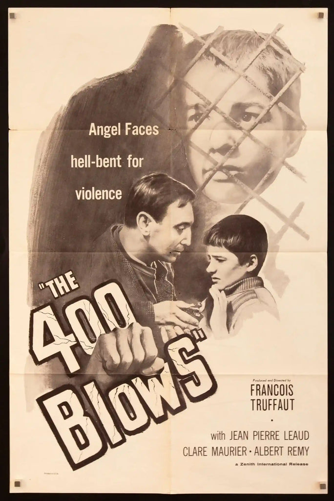 The 400 Blows (Les Quatre Cents Coups) Movie Poster 1959 1 Sheet