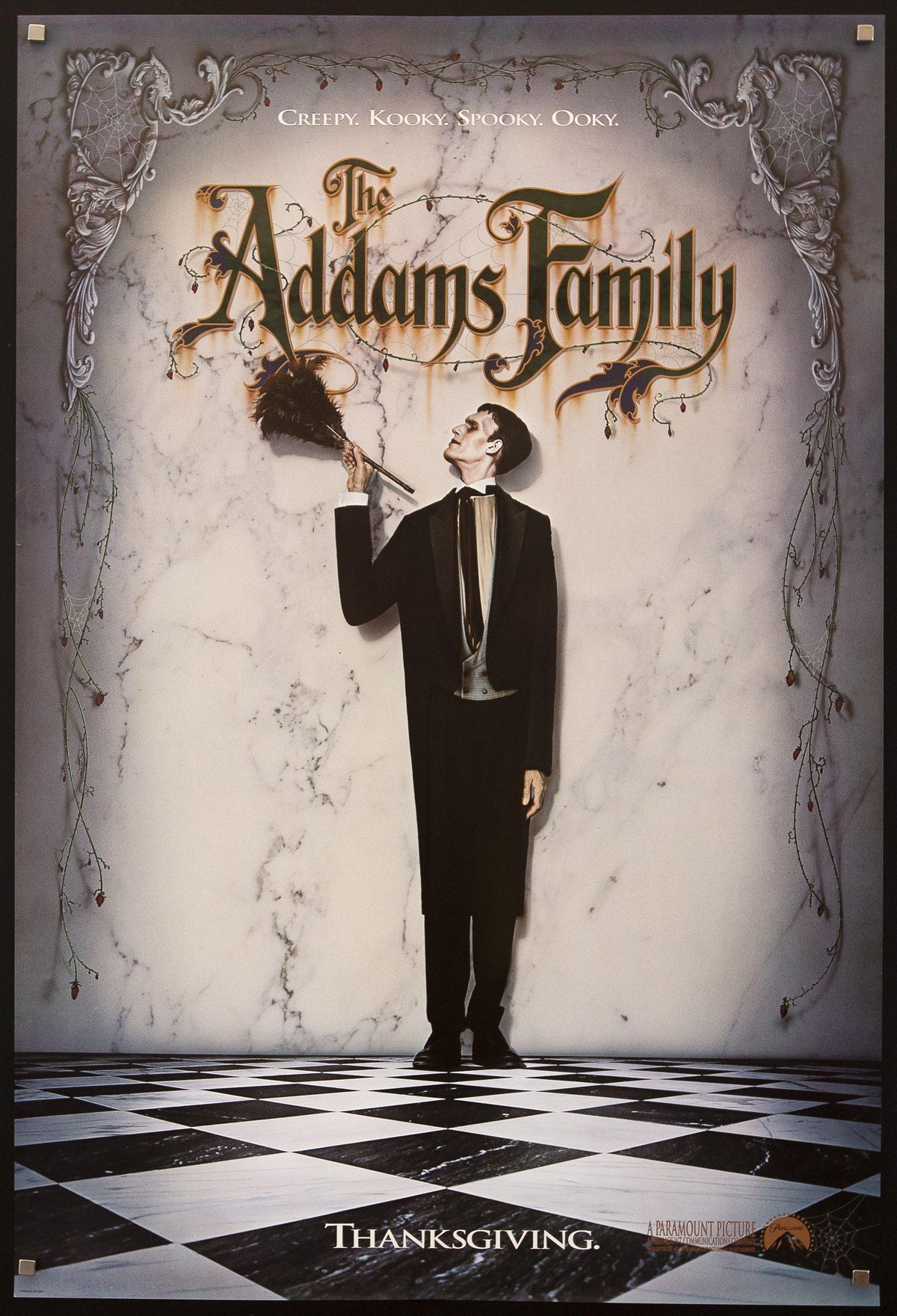 The Addams Family Original Vintage Movie Poster