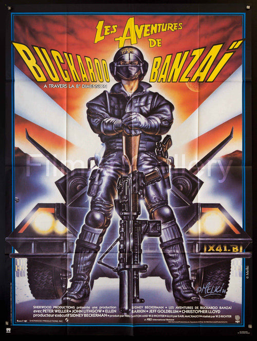 The Adventures of Buckaroo Banzai Original Vintage Movie Poster