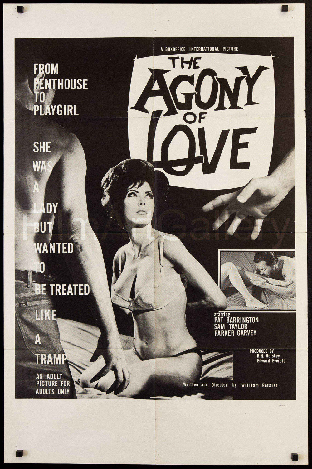 The Agony of Love Original Vintage Movie Poster