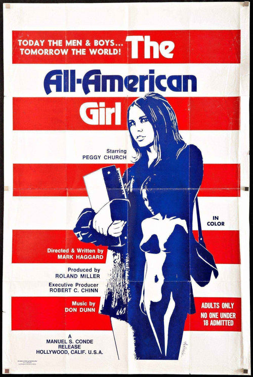 The All American Girl Original Vintage Movie Poster