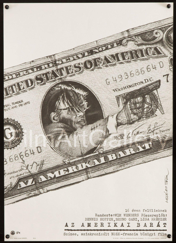 The American Friend Original Vintage Movie Poster