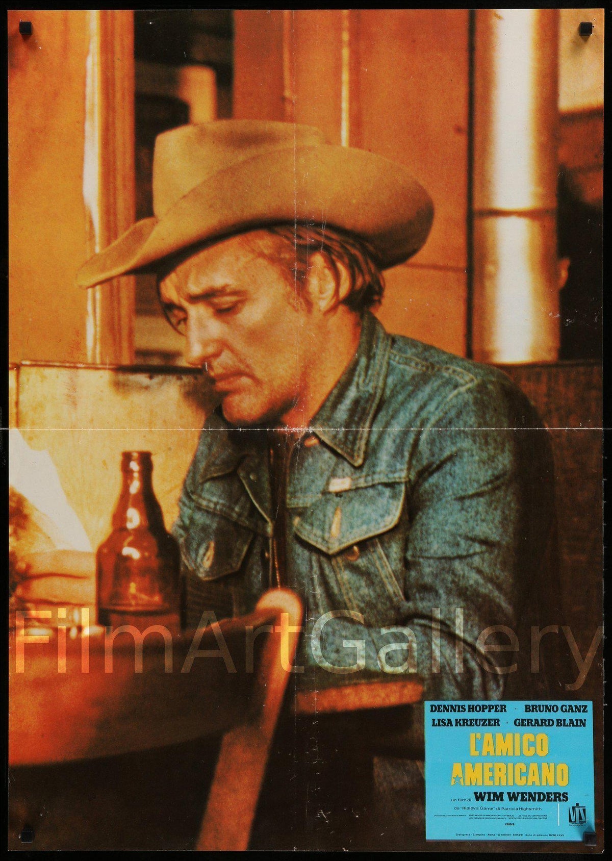 The American Friend Original Vintage Movie Poster