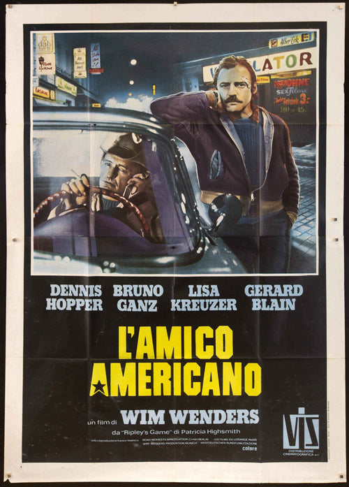The American Friend Original Vintage Movie Poster
