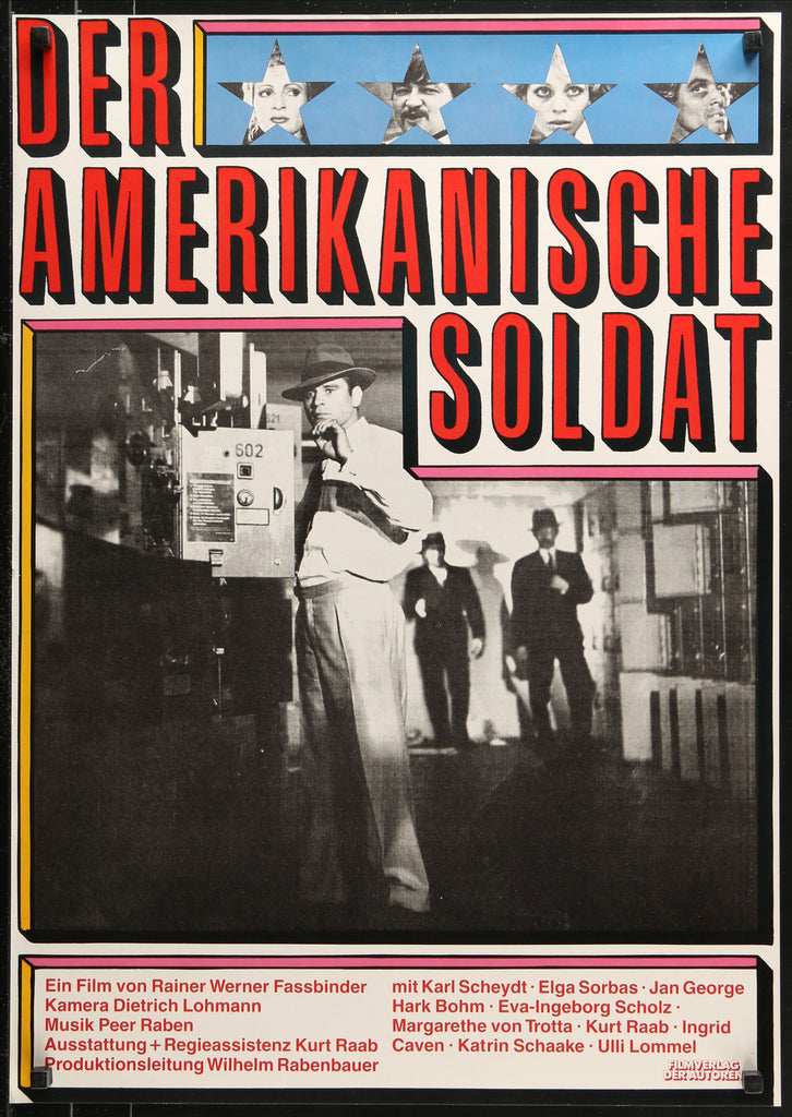 The American Soldier Original Vintage Movie Poster