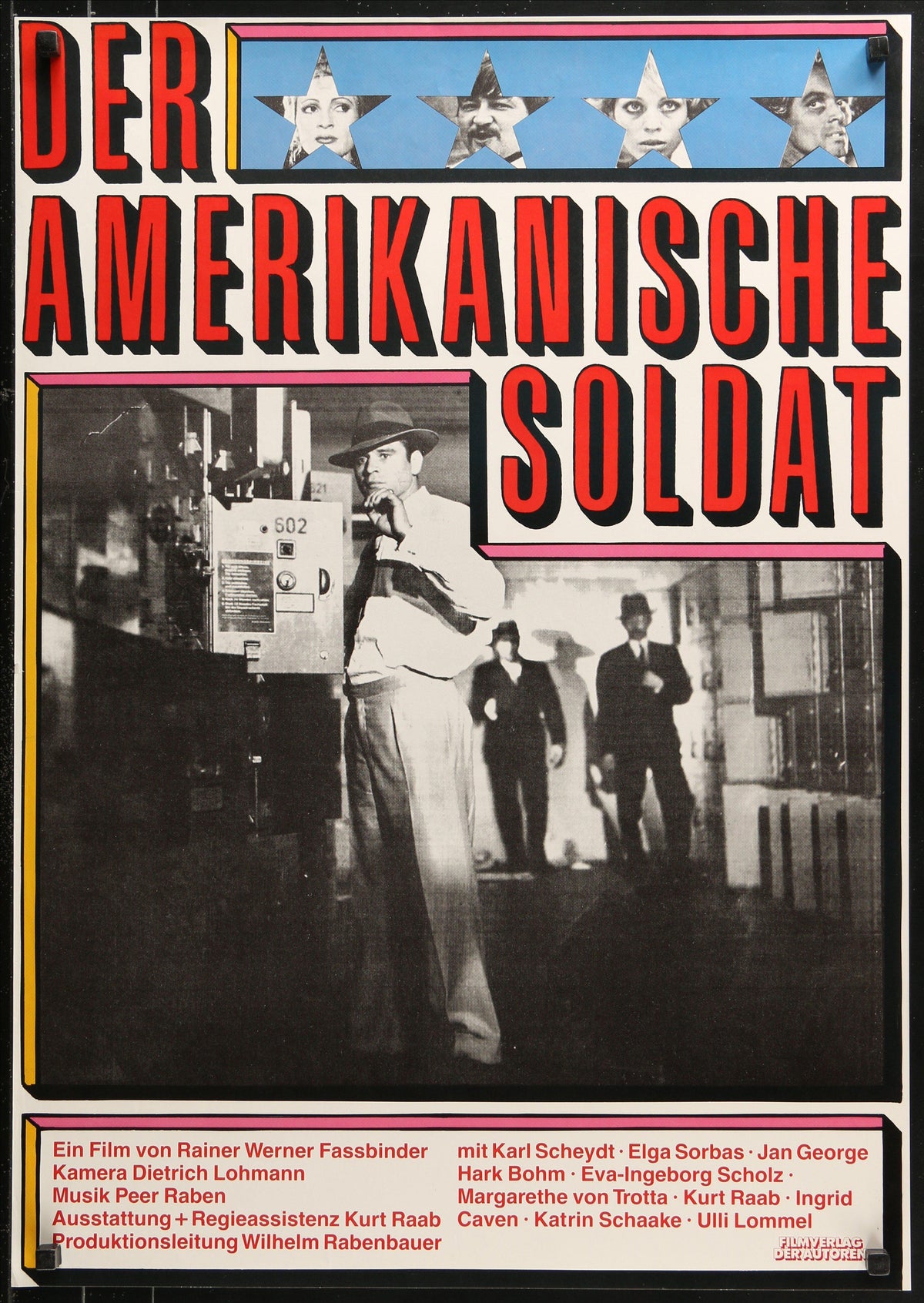 The American Soldier Original Vintage Movie Poster