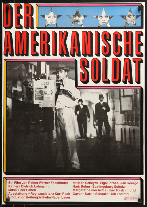 The American Soldier Original Vintage Movie Poster