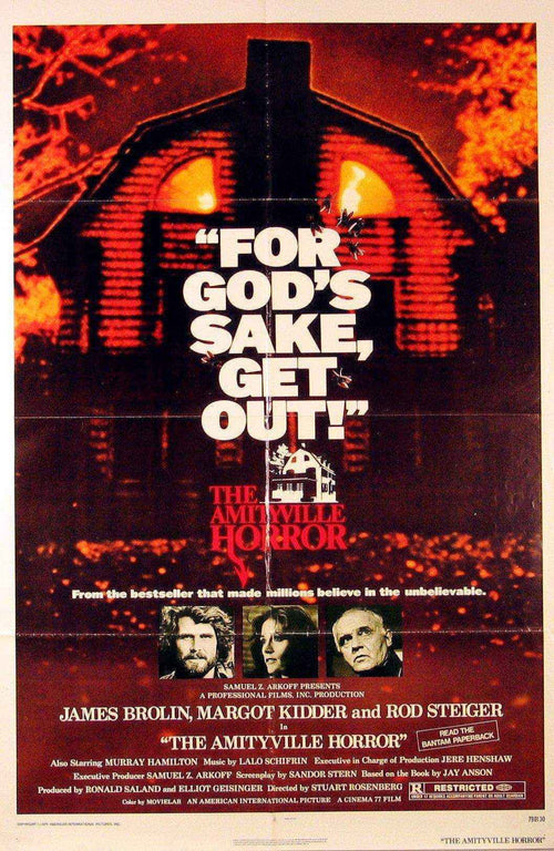 The Amityville Horror Original Vintage Movie Poster