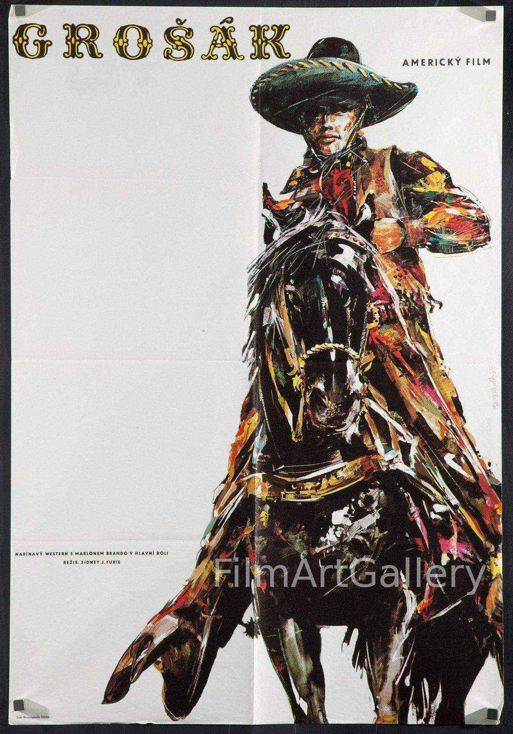 The Appaloosa Original Vintage Movie Poster
