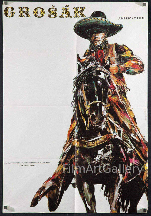The Appaloosa Original Vintage Movie Poster