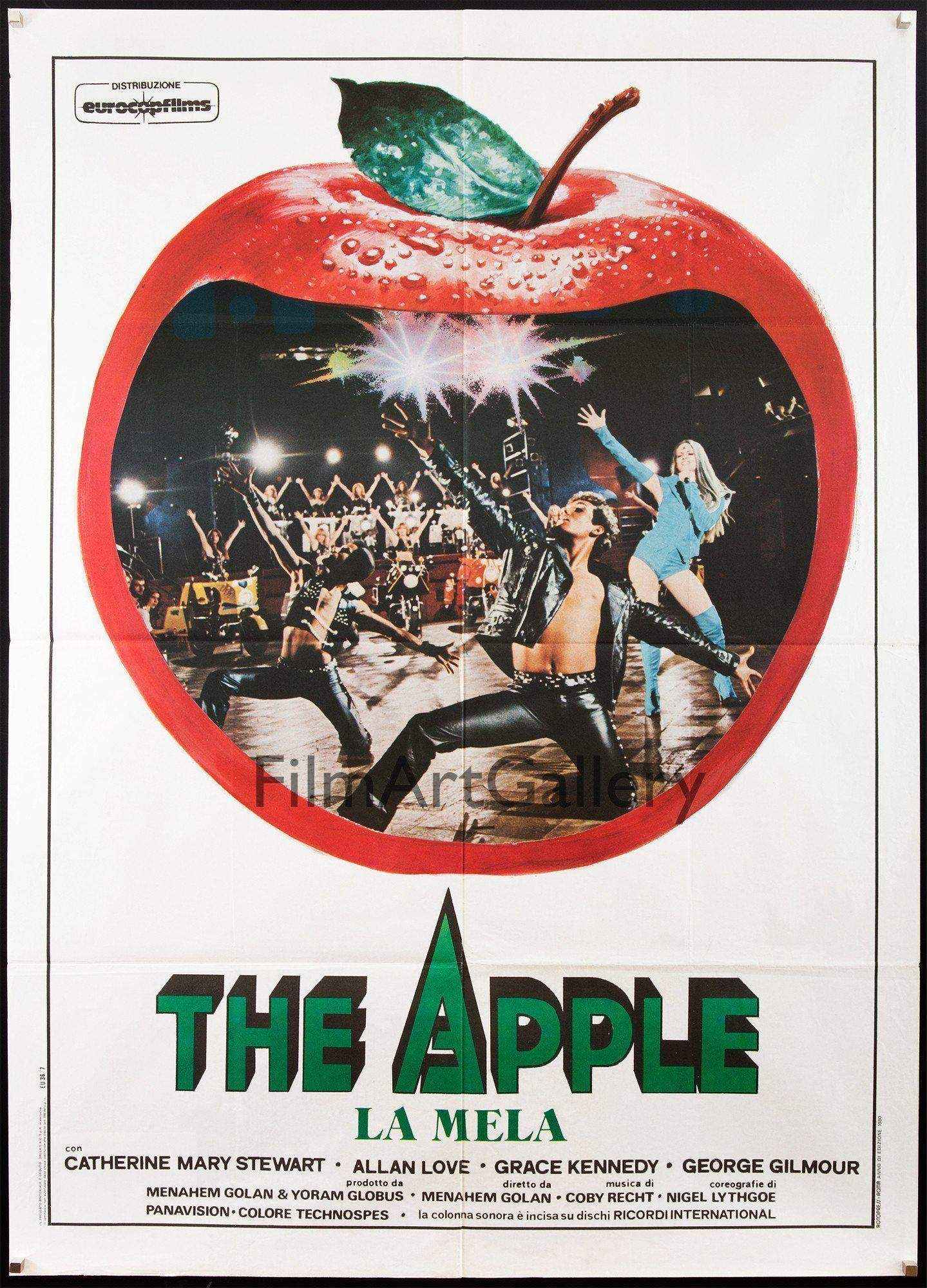 The Apple Movie Poster 1980 Italian 2 foglio (39x55)