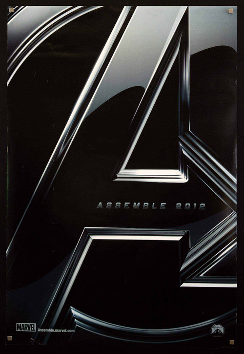 The Avengers Original Vintage Movie Poster