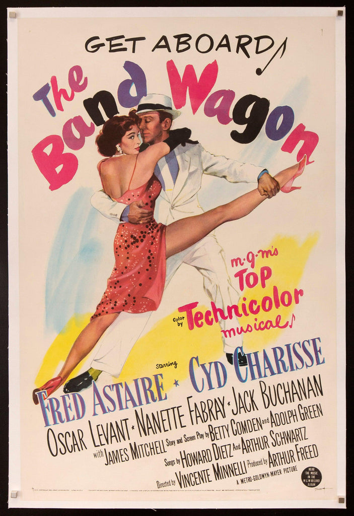 The Band Wagon Original Vintage Movie Poster