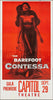 The Barefoot Contessa Original Vintage Movie Poster