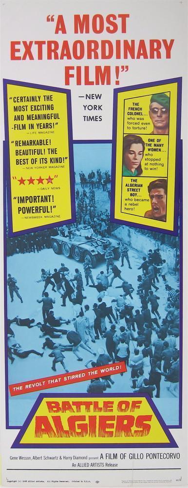 The Battle of Algiers Original Vintage Movie Poster