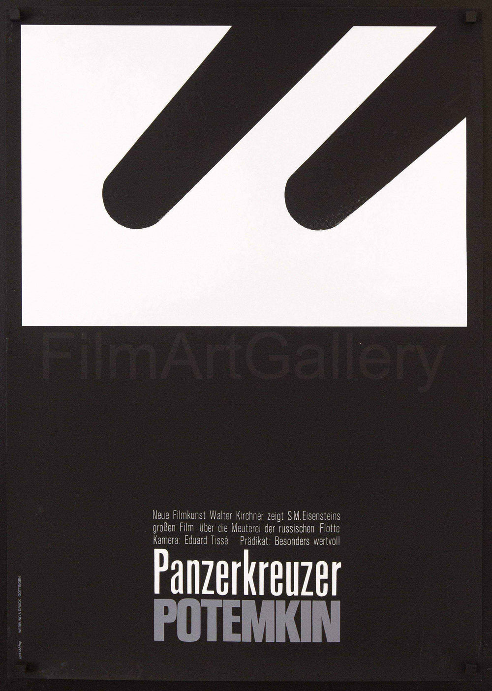 The Battleship Potemkim Original Vintage Movie Poster