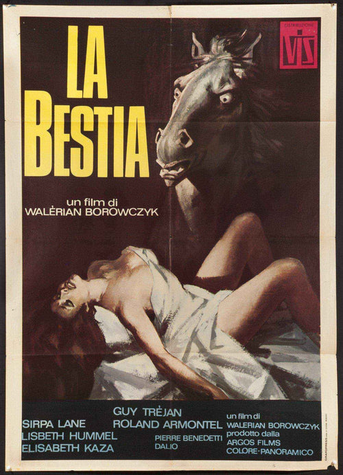 The Beast (La Bete) Original Vintage Movie Poster