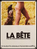 The Beast (La Bete) Original Vintage Movie Poster