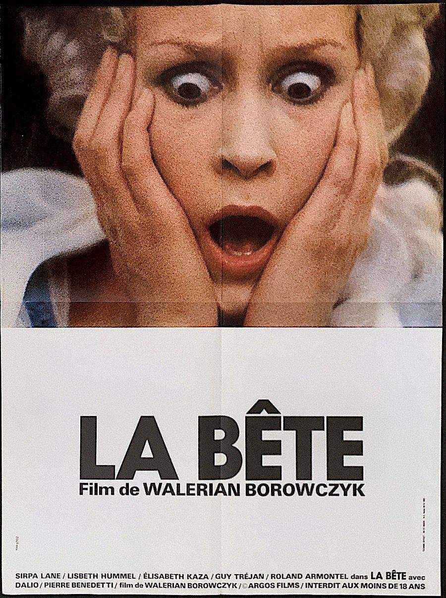 The Beast (La Bete) Original Vintage Movie Poster