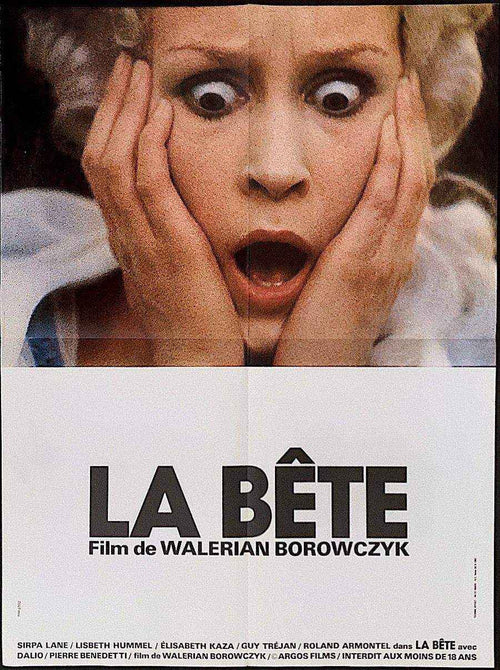 The Beast (La Bete) Original Vintage Movie Poster