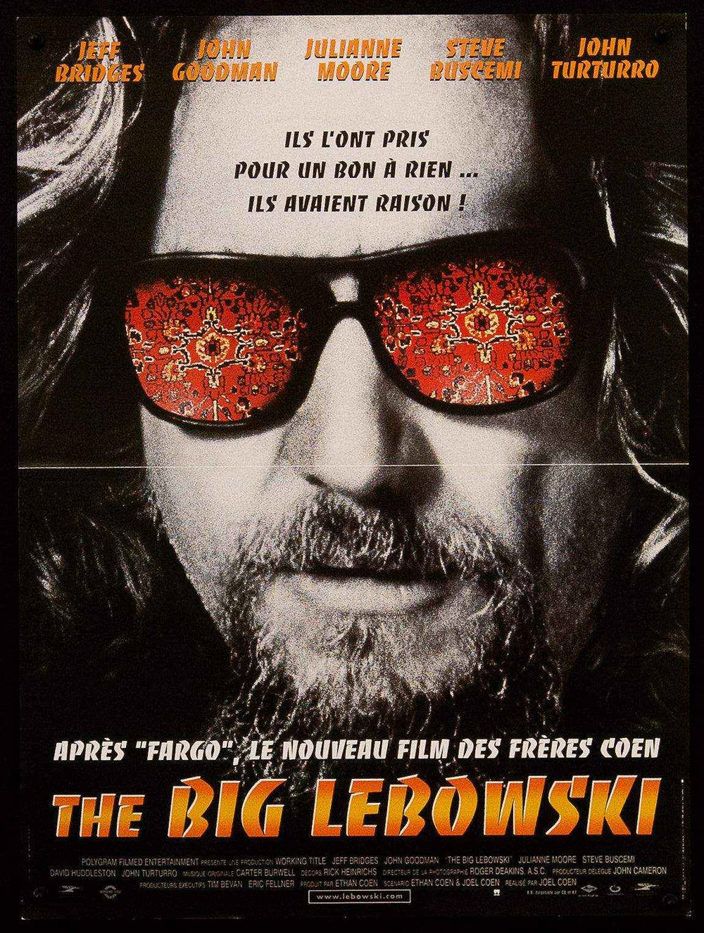 The Big Lebowski Original Vintage Movie Poster