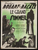 The Big Sleep (Le Grand Sommeil) Original Vintage Movie Poster