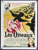 The Birds French Small (23x32) Original Vintage Movie Poster
