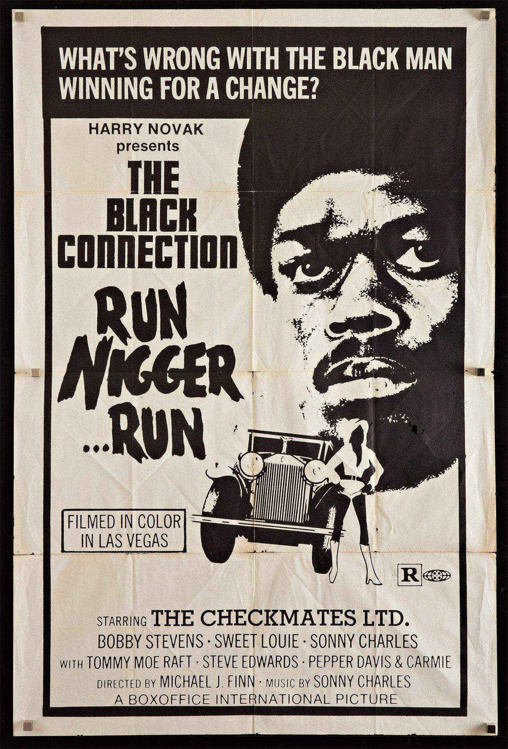 The Black Connection Original Vintage Movie Poster