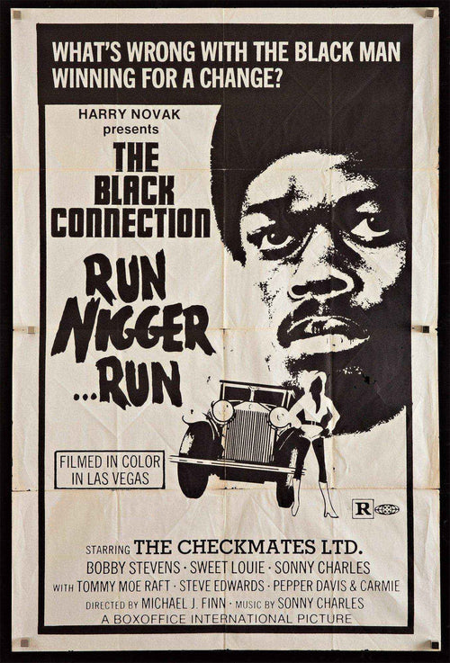 The Black Connection Original Vintage Movie Poster