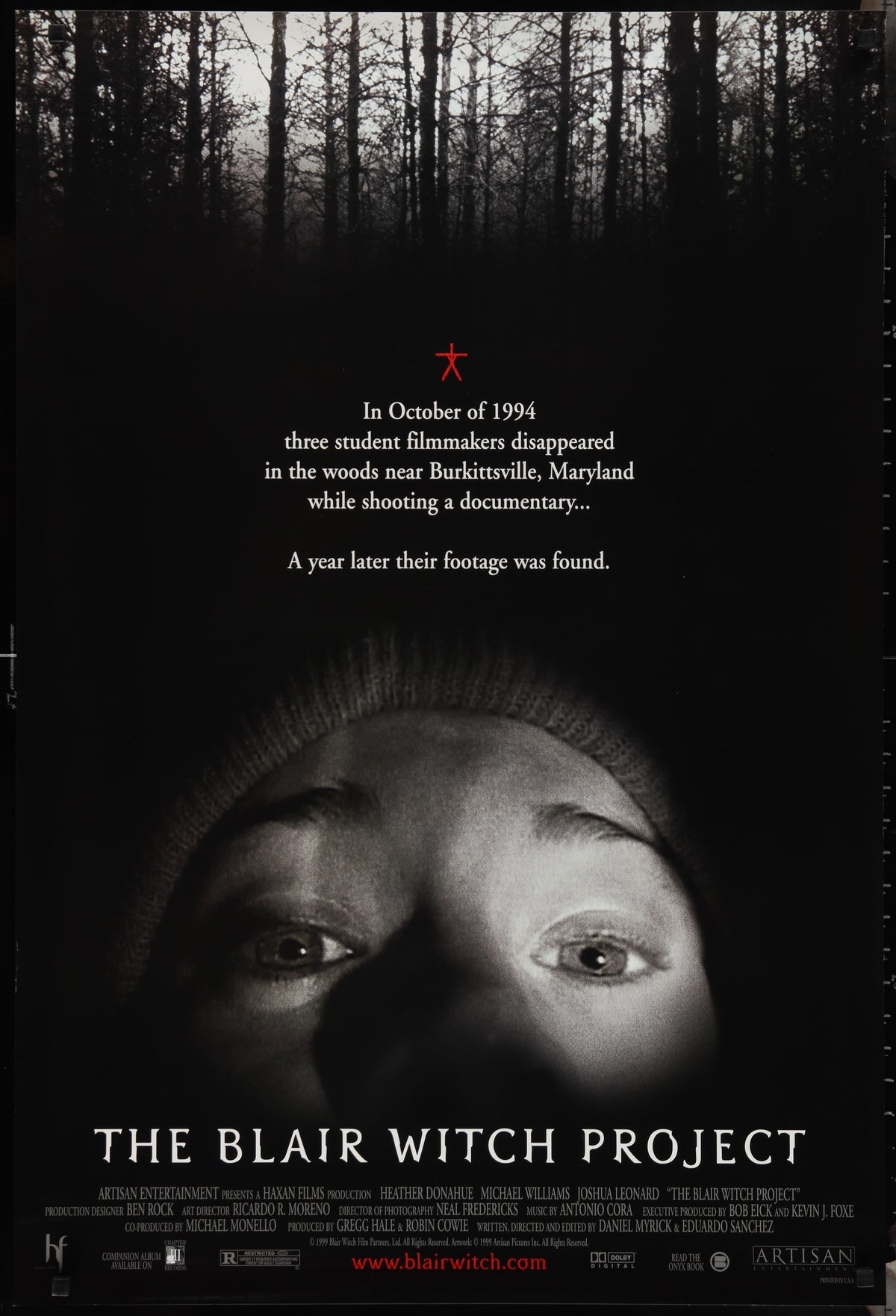 The Blair Witch Project Original Vintage Movie Poster