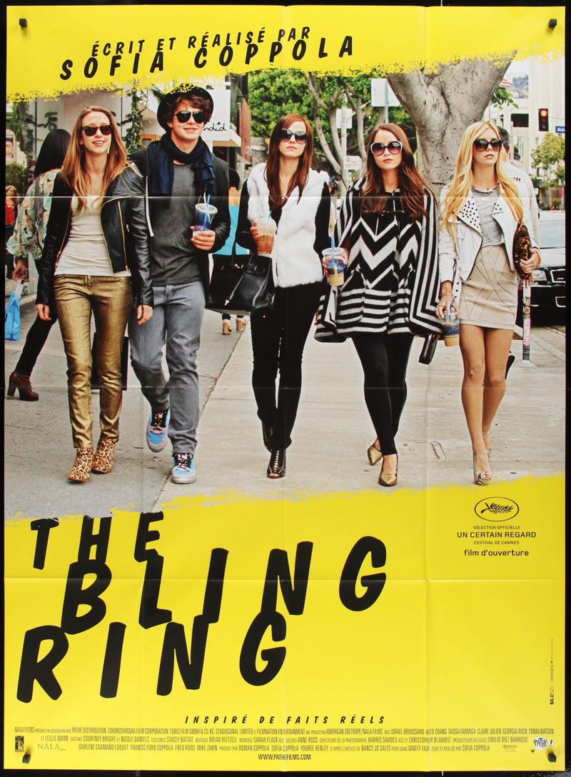 The Bling Ring French 1 Panel (47x63) Original Vintage Movie Poster