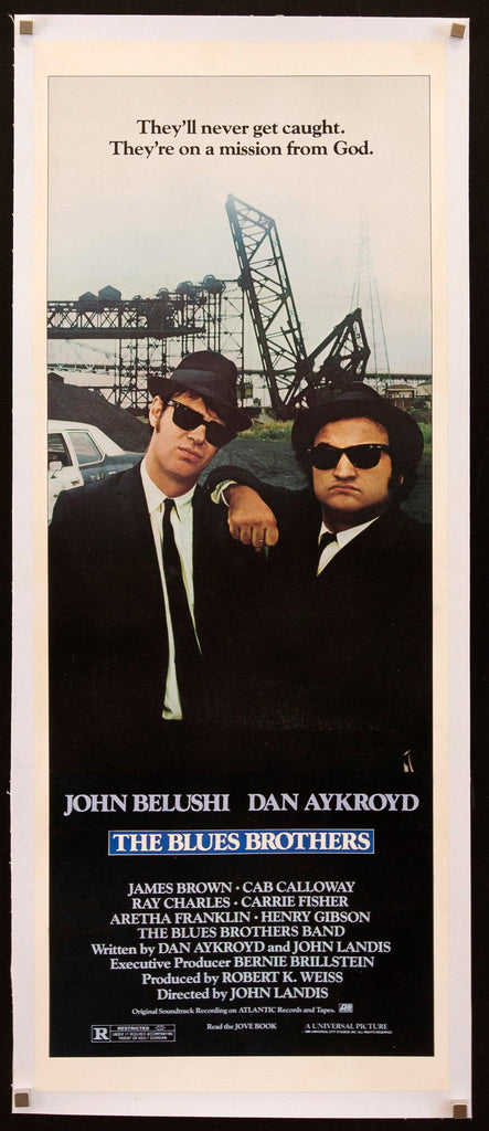 The Blues Brothers Original Vintage Movie Poster