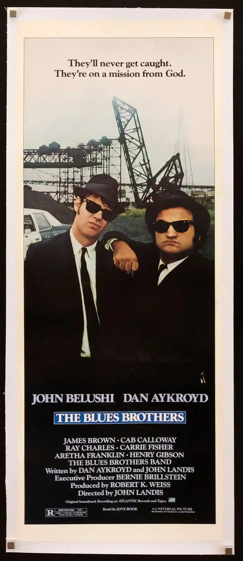 The Blues Brothers Original Vintage Movie Poster