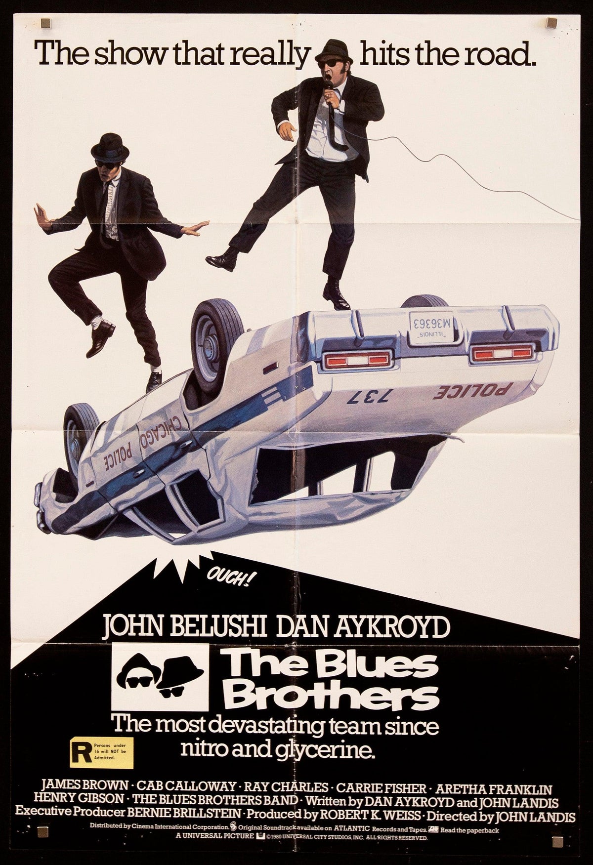 The Blues Brothers Original Vintage Movie Poster