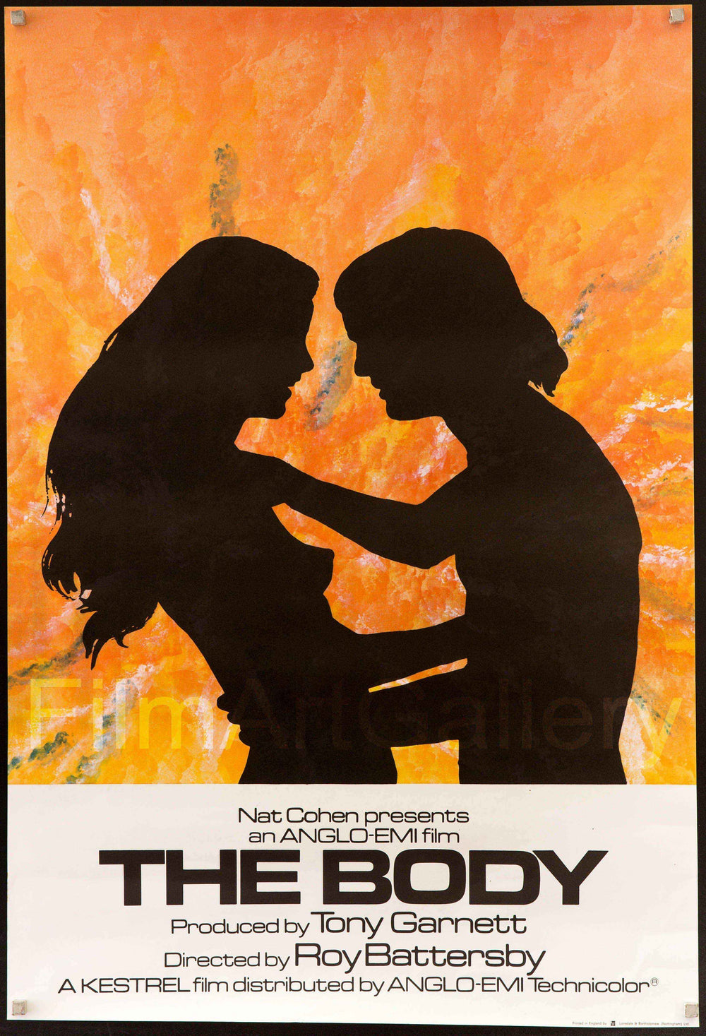 The Body Original Vintage Movie Poster