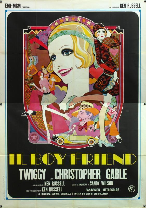 The Boy Friend (The Boyfriend) Italian 4 foglio (55x78) Original Vintage Movie Poster