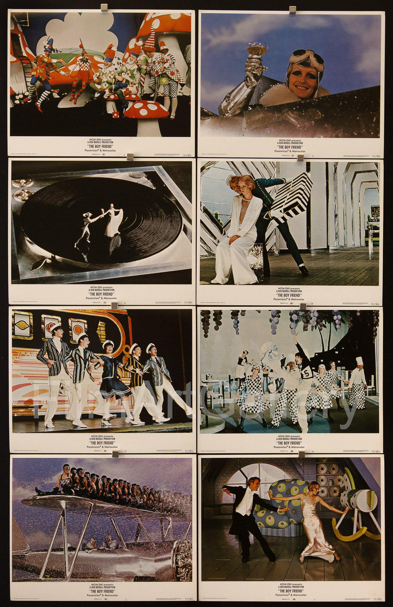 The Boy Friend (The Boyfriend) Lobby Card Set (8-11x14) Original Vintage Movie Poster